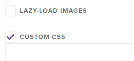 Screenshot showing how custom CSS checbox looks like