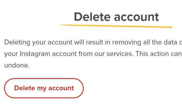 delete an email account polymail